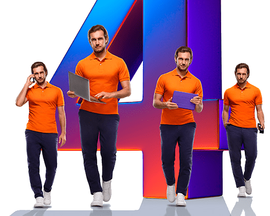 Великолепная четверка Ростелеком в деревня Родюково (Республика Марий Эл)